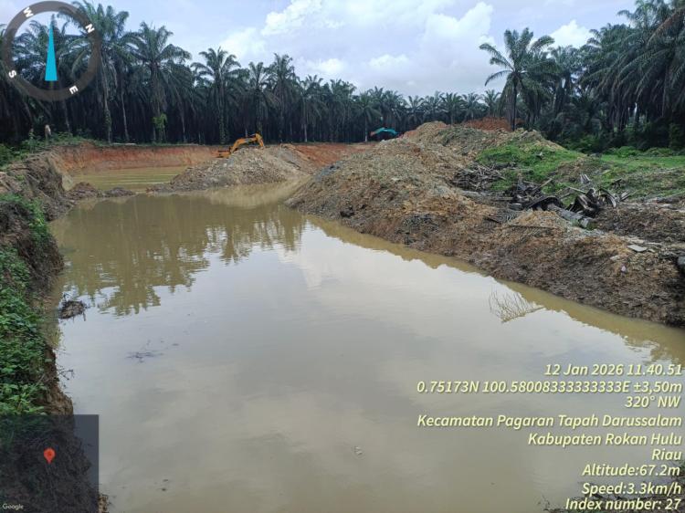 Aktivitas Galian C di Pagaran Tapah Picu Kekhawatiran Kerusakan Lingkungan